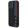 BMW BMHMP16X23SCUK iPhone 16 Pro Max     6.9 czarny/black hardcase Silicone Cut Tricolor Lines MagSafe
